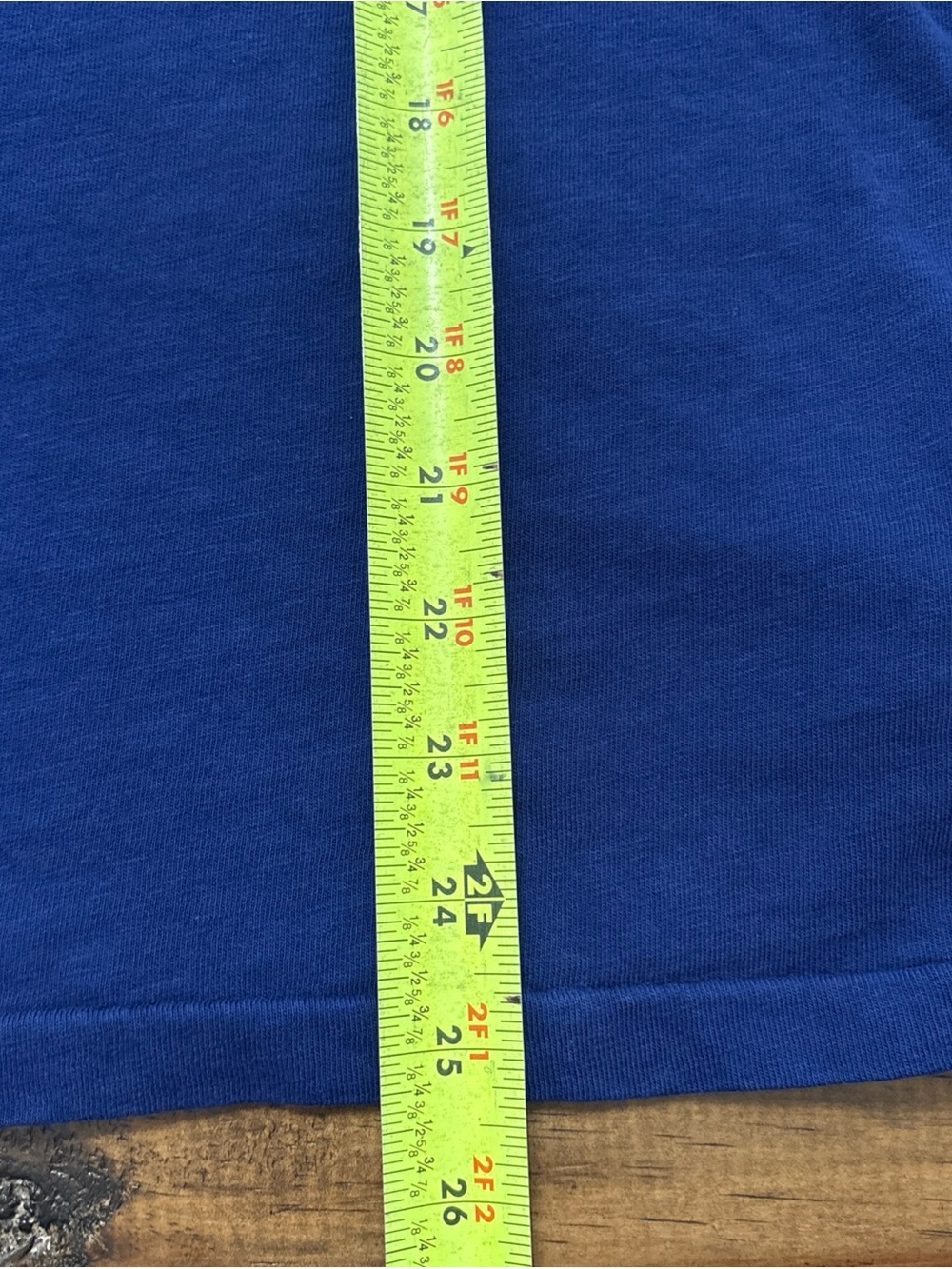 Polo Ralph Lauren Shirt Men’s L Blue Custom Fit Polo Logo Spellout Tee - Picture 5 of 5